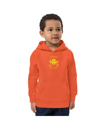 Sweat à capuche écologique pour enfants Authentic Skiing Cowboy les ctes