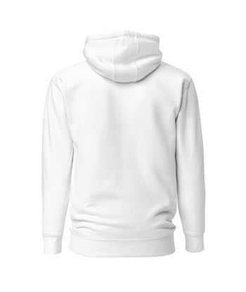 Sweat à capuche unisexe en coton Make Bouillabaisse Not War doré grand motif brodé sur couleurs claires Toutes les collections ici