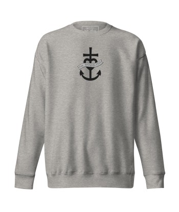 Sweatshirt premium unisexe Oh Bonne Mer 1 grand motif brodé Fin de série