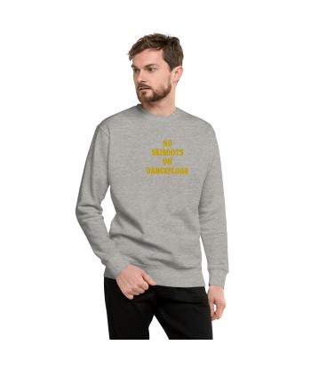 Sweatshirt premium unisexe No Skiboots on Dancefloor grand motif brodé outlet