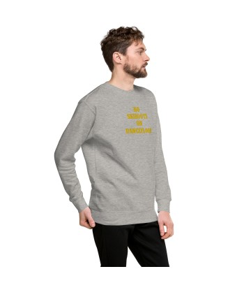 Sweatshirt premium unisexe No Skiboots on Dancefloor grand motif brodé outlet