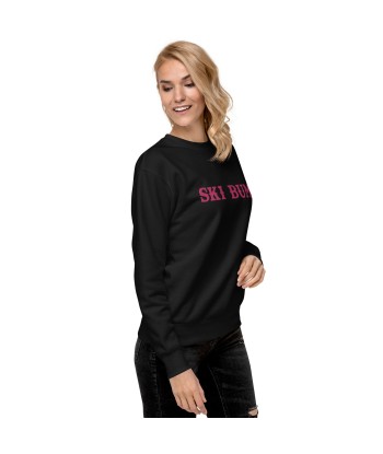 Sweatshirt premium unisexe Ski Bum Flamingo grand motif brodé hantent personnes