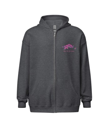 Sweat à capuche épais unisexe à fermeture éclair Octopus Purple (face & dos) pour bénéficier 