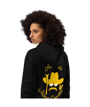 Sweat à capuche premium écologique Authentic Skiing Cowboy Gold (face & dos) Jusqu'à 80% De Réduction