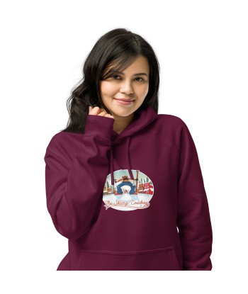 Sweat à capuche écologique Raglan unisexe Skiing Duel sélection de produits