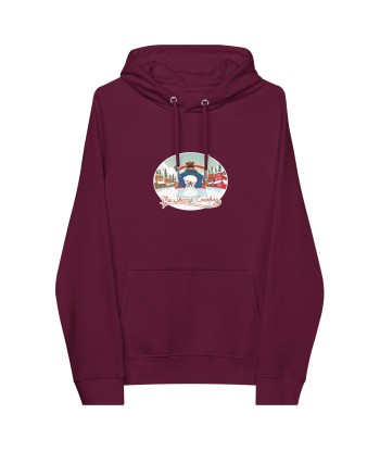 Sweat à capuche écologique Raglan unisexe Skiing Duel sélection de produits