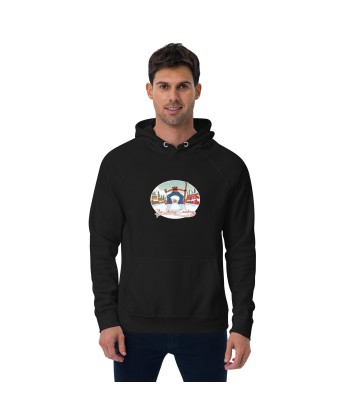 Sweat à capuche écologique Raglan unisexe Skiing Duel sélection de produits