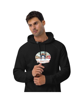 Sweat à capuche écologique Raglan unisexe Skiing Duel sélection de produits