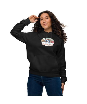 Sweat à capuche écologique Raglan unisexe Skiing Duel sélection de produits