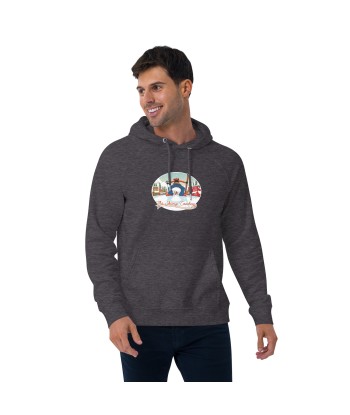 Sweat à capuche écologique Raglan unisexe Skiing Duel sélection de produits