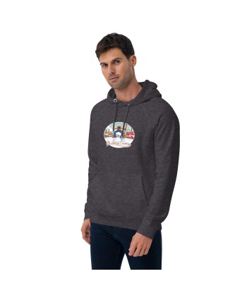 Sweat à capuche écologique Raglan unisexe Skiing Duel sélection de produits