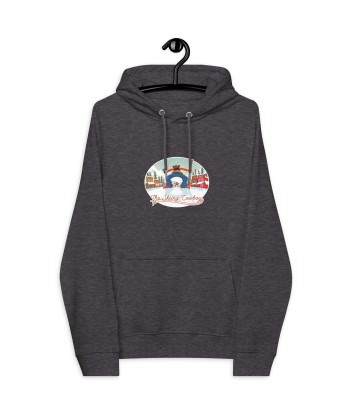 Sweat à capuche écologique Raglan unisexe Skiing Duel (face & dos) store