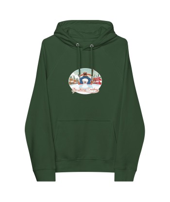 Sweat à capuche écologique Raglan unisexe Skiing Duel sélection de produits