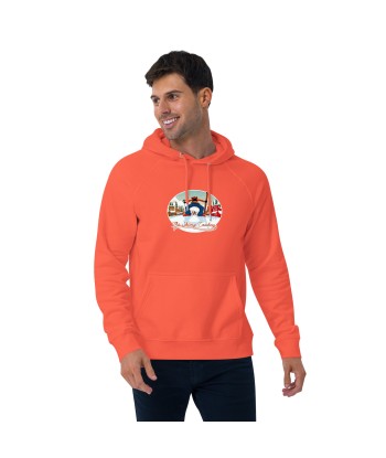 Sweat à capuche écologique Raglan unisexe Skiing Duel sélection de produits