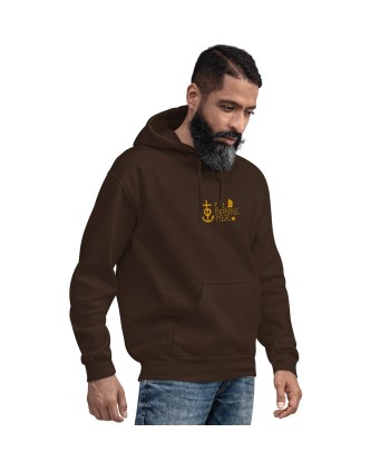 Sweat à capuche d'hiver unisexe Oh Bonne Mer 2 sur couleurs foncées Livraison rapide