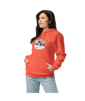 Sweat à capuche écologique Raglan unisexe Skiing Duel sélection de produits