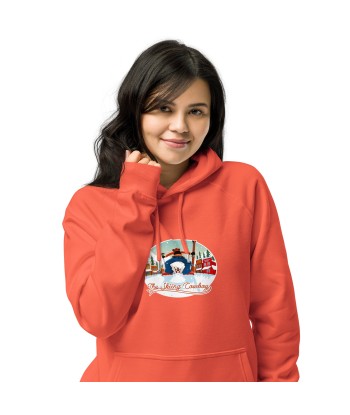 Sweat à capuche écologique Raglan unisexe Skiing Duel sélection de produits