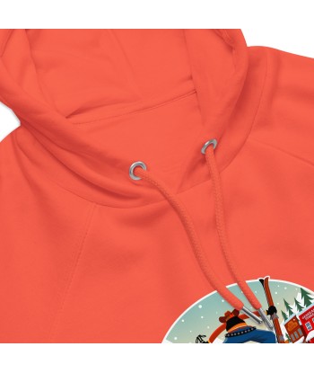 Sweat à capuche écologique Raglan unisexe Skiing Duel sélection de produits