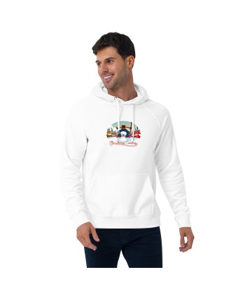 Sweat à capuche écologique Raglan unisexe Skiing Duel sélection de produits