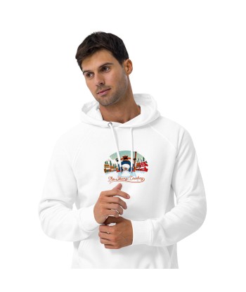 Sweat à capuche écologique Raglan unisexe Skiing Duel sélection de produits