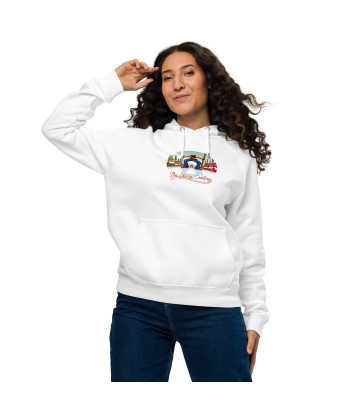 Sweat à capuche écologique Raglan unisexe Skiing Duel sélection de produits