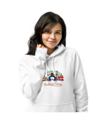 Sweat à capuche écologique Raglan unisexe Skiing Duel sélection de produits