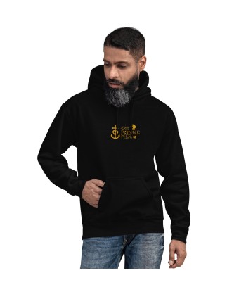 Sweat à capuche d'hiver unisexe Oh Bonne Mer 2 sur couleurs foncées Livraison rapide