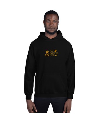 Sweat à capuche d'hiver unisexe Oh Bonne Mer 2 sur couleurs foncées Livraison rapide