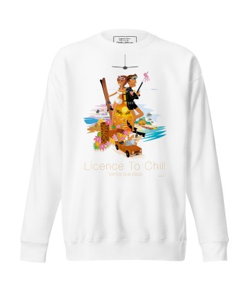 Sweatshirt premium unisexe License to Chill Vamos a la Playa 50-70% off 