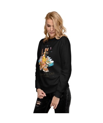 Sweatshirt premium unisexe License to Chill Vamos a la Playa 50-70% off 