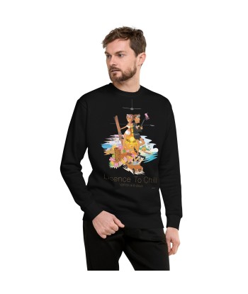 Sweatshirt premium unisexe License to Chill Vamos a la Playa 50-70% off 