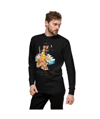 Sweatshirt premium unisexe License to Chill Vamos a la Playa 50-70% off 