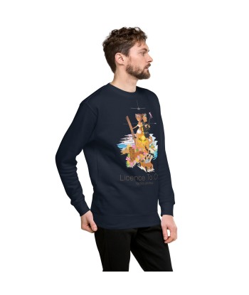 Sweatshirt premium unisexe License to Chill Vamos a la Playa 50-70% off 