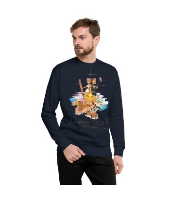 Sweatshirt premium unisexe License to Chill Vamos a la Playa 50-70% off 