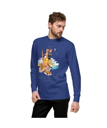 Sweatshirt premium unisexe License to Chill Vamos a la Playa 50-70% off 