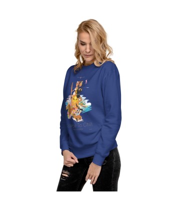 Sweatshirt premium unisexe License to Chill Vamos a la Playa 50-70% off 