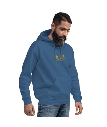 Sweat à capuche d'hiver unisexe Oh Bonne Mer 2 sur couleurs foncées Livraison rapide