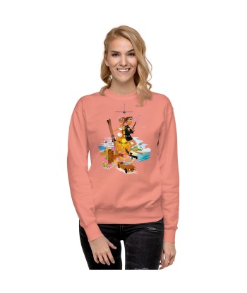 Sweatshirt premium unisexe License to Chill Vamos a la Playa 50-70% off 