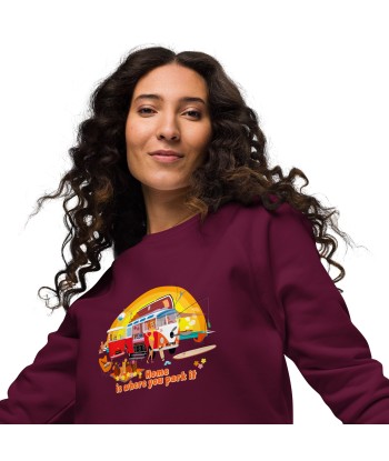 Sweatshirt écologique raglan unisexe Ultra Combi Home is where you park it online