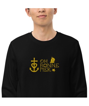 Sweat écologique unisexe Oh Bonne Mer 2 brodé gold en stock