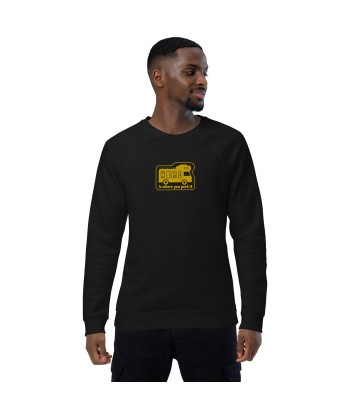 Sweatshirt écologique raglan unisexe Bold Camper Van Home is where you park it brodé gold Comparez plus de prix