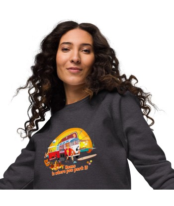 Sweatshirt écologique raglan unisexe Ultra Combi Home is where you park it online