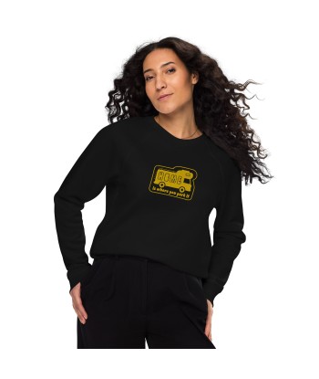 Sweatshirt écologique raglan unisexe Bold Camper Van Home is where you park it brodé gold Comparez plus de prix