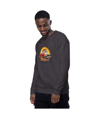 Sweatshirt écologique raglan unisexe Ultra Combi Home is where you park it online