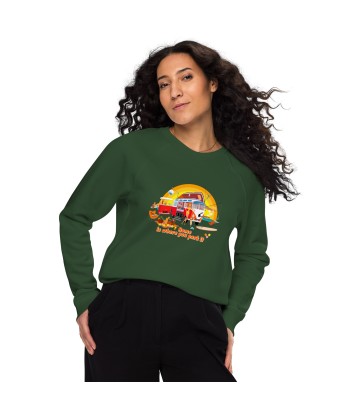 Sweatshirt écologique raglan unisexe Ultra Combi Home is where you park it online