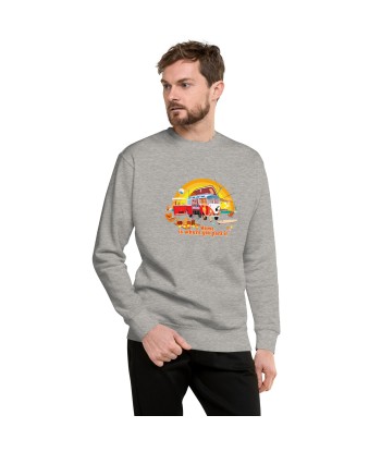 Sweatshirt premium unisexe Ultra Combi Home is where you park it sélection de produits