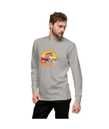 Sweatshirt premium unisexe Ultra Combi Home is where you park it sélection de produits