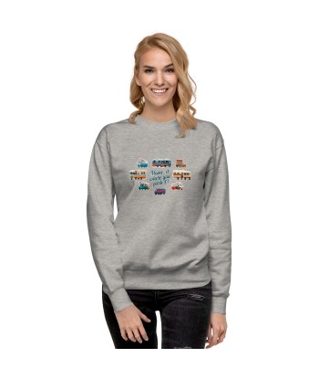 Sweatshirt premium unisexe Square Vintage Campers les ligaments