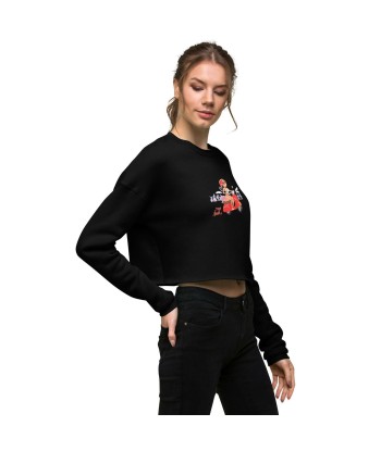 Sweat-Shirt Crop-Top Vespa Girl in St Tropez Le MVP de beaucoup