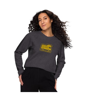 Sweatshirt écologique raglan unisexe Bold Camper Van Home is where you park it brodé gold Comparez plus de prix